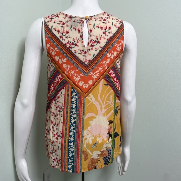 ANTHROPOLOGIE Vineet Bahl Caterina Tank Top Medium - Picture 8 of 12